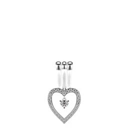 VALANOVA Women 14 Kt White Gold Lab Grown Diamond Pendant 1.89 gm-picture-17