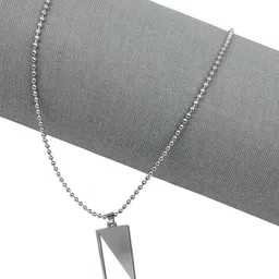 Utkarsh Silver-Plated Geometric Pendants with Chains image 4