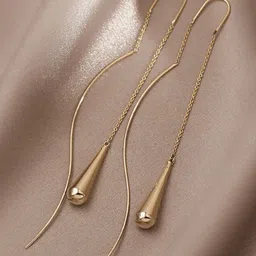 Estailo fashion Geometric Drop Earrings-picture-19