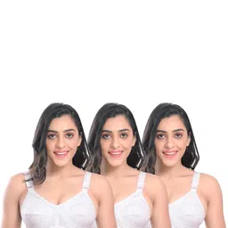 Samvar Multi Cotton Non-Wired Non Padded Minimizer Bra image 5