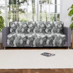 Myntra Elegant Homes Grey Cotton Sofa Cover-picture-13