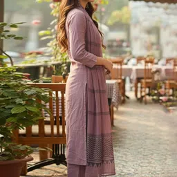 Anni Designer Women Ethnic Motifs Regular Kurta with Trousers & With Dupatta image 5