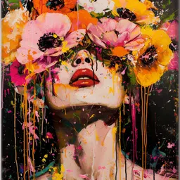 SAF Multicoloured Canvas Other Wall Paintings image 5