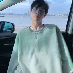HERE&NOW Men Colourblocked Oversized Hooded Sweatshirt-picture-15