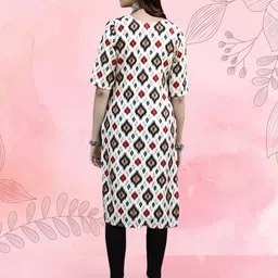 Ethnic basket Women Pack Of 2 Multicoloured Crepe Kurtas image 5