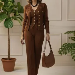 MARC LOUIS Round Neck Top & Trouser Co-Ord Set-picture-33