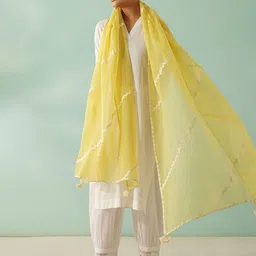 JAYPORE Woven Design Dupatta image 3