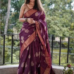 revika Floral Zari Pure Silk Kanjeevaram Saree-picture-31