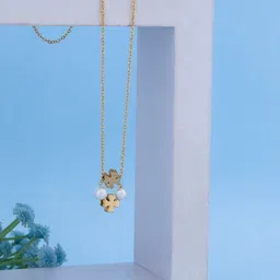 SZN Set Of 2 Stainless Steel Gold-Plated Necklaces And Chains image 5