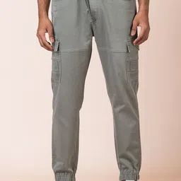 AFLASH Men High-Rise Light Fade Jeans-image-97