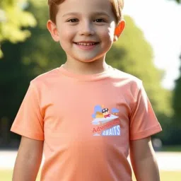 Piku Store Boys Printed Applique T-shirt-picture-40