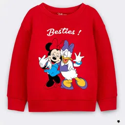 YK Disney Girls Printed Sweatshirt-image-7