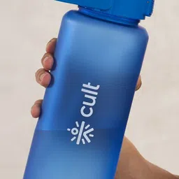 CULT Blue & White Brand Logo Printed Motivational Sipper Water Bottle 2L-picture-36
