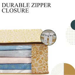 AMAK INC Beige Fabric Multi-Utility Wardrobe Organisers image 2