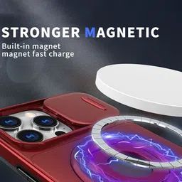 Luxury Kase Solid iPhone 16 Pro Max Back Case Mobile Accessories image 2