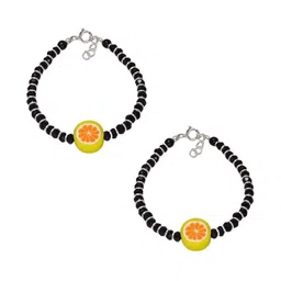 Sahiba Gems Silver-Plated Silver Artificial Stones Bracelet-picture-5