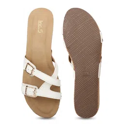 Inc 5 Women Open Toe Flats image 5