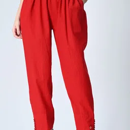 MAURYA Women Relaxed Trousers-image-11