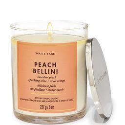 Bath & Body Works Peach Bellini Single Wick Scented Candle-picture-19