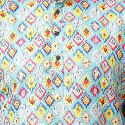 VIBEPRINT Men Geometric Printed Indie Prints Kurta image 3