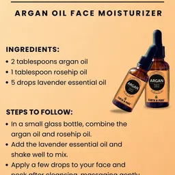 EARTH N PURE 100% Pure & Natural Hair Growth Carrier Argan Oil - 50 ml image 2