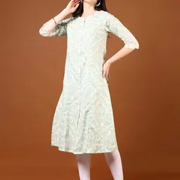 V-Mart Women Floral Printed Kurta image 2