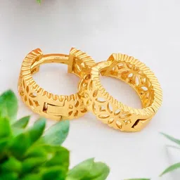SHREE KRISHNA SHOPPING Gold-Plated Brass Earrings-picture-27