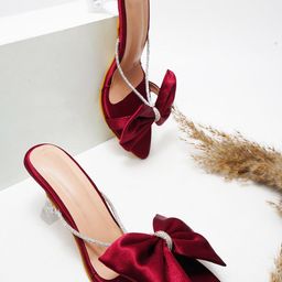 TRYME Suede Party Stiletto Sandals-picture-24