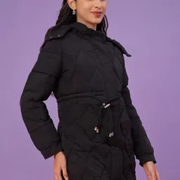 V-Mart Women Longline Puffer Jacket image 3