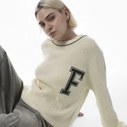 ONLY Typography Printed Pullover Sweater-picture-45