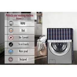 The Furnishing Tree Polyester Waterproof Front Load Washing Machine Cover Compatible for Godrej 6 K image 4