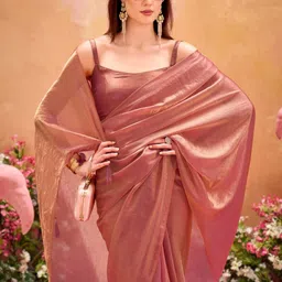 HERE&NOW Satin Saree image 2