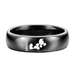 UNIVERSITY TRENDZ Set Of 2 Micky Mouse Couple Finger Rings image 3