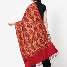 SWI Stylish Aari Embroidered Shawl image 2