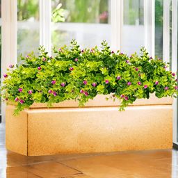 Go Hooked Brown & Green Rectangular-Shaped Durable Planter-picture-29