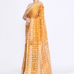 Piyari Fashion Tissue Designer Jamdani Saree image 3