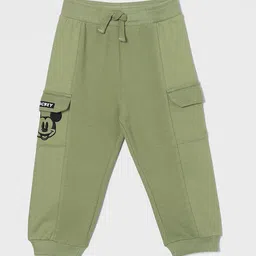 Juniors by Lifestyle Boys Mickey Mouse Printed Pure Cotton Joggers-picture-28