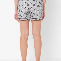 FashionRack Women Pack of 2 Printed Mid-Rise Lounge Shorts image 4
