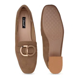 Sherrif Shoes Embellished Block Pumps image 3