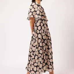DressBerry Muted Luxury Floral Fancy Breezy Vibes Dress image 4