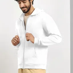 Parona Men Fleece Lightweight Open Front Jacket-picture-39