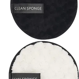 wecharmerz Makeup Remover Cleansing Pads 2Pcs Blender Pizza Puff For Face Makeup 2Pcs image 3