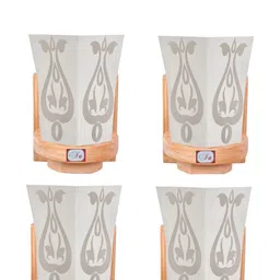 SOMIL White Glass Cylinder Printed Wall Lamps-picture-26