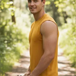 Moda Rapido Round Neck Sleeveless Regular Fit T-shirt image 3