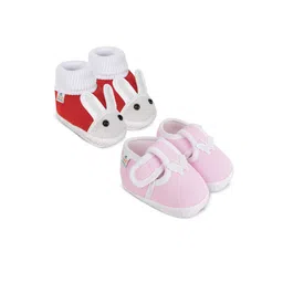 NESKA MODA Unisex Kids Cotton Booties-picture-20