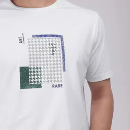 RARE RABBIT Men Printed Pockets T-shirt image 2