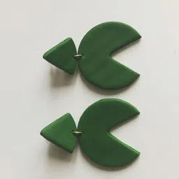 VMA PLAY FASHION Geometric Shaped Drop Earrings image 2