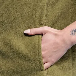 HERE&NOW Mock Collar Fleece Tailored Jacket image 3