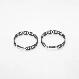 Maansh Contemporary Hoop Earrings image 3