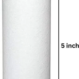 amperex Premium 5 Inch Spun Cartridge Filters for Washing Machine Solid Filter Cartridge image 2